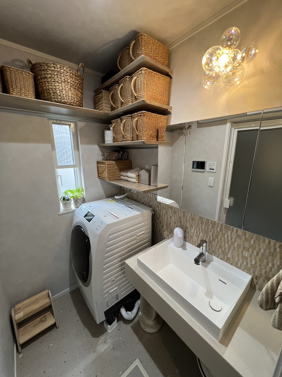 一日がワクワクしながら始まる洗面所リフォームお世話になりました!